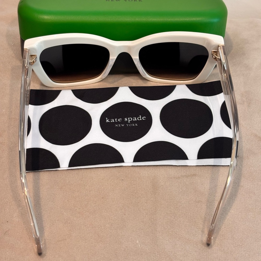 Kate Spade New York Valeria/S Model Cat Eye Sunglasses NEW - Picture 3 of 9